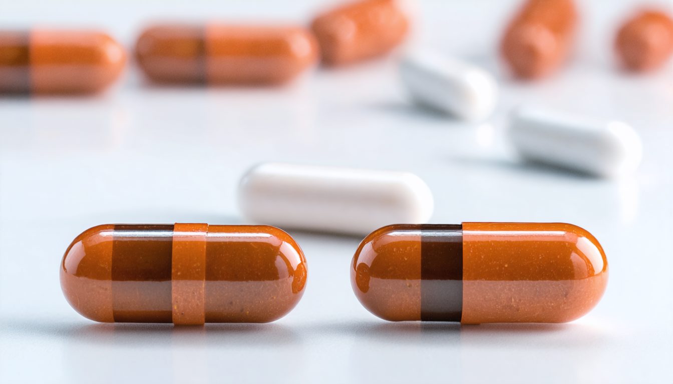 Envase de Levitra (vardenafil) junto a folleto informativo médico sobre tratamiento de la disfunción eréctil