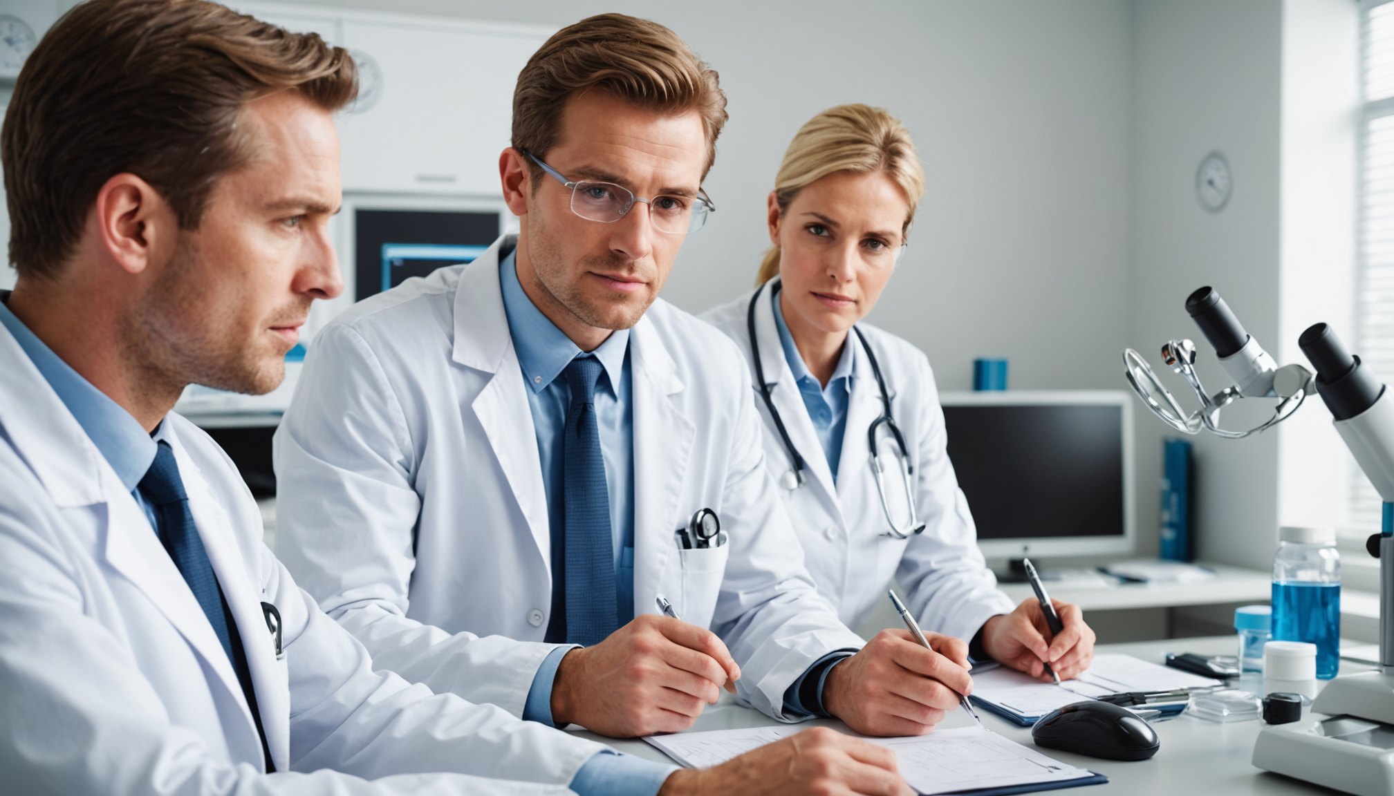 Illustration of factors influencing male sex drive, including hormones, lifestyle, mental health, and medical consultation icons